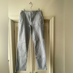Bonobos Light Blue Gray Chinos Slim Fit
